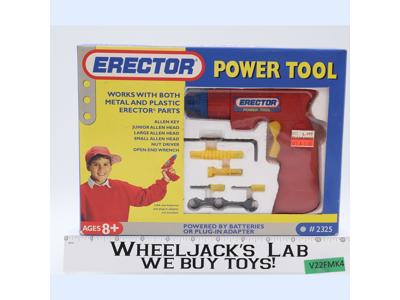 Power Tool Erector Toy Cordless Drill Screwdriver 1994 NEW MISB SEALED Vintage