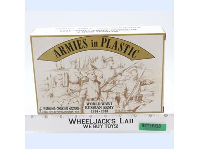 #5484 WWI Russian Army 1914-1918 Armies in Plastic Inc NEW