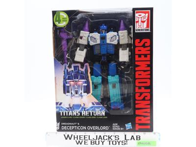 Dreadnaut & Overlord Transformers Titans Return 2016 Hasbro Figure NEW SEALED