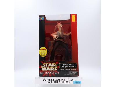 Dancing Jar Jar Binks Star Wars 1999 Thinkway Toys NEW SEALED