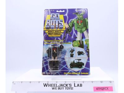 Geeper-Creeper Enemy Robot Off-Road Vehicle Gobots 1984 Tonka Figure NEW MOC