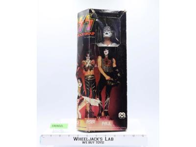 Ace Frehley KISS 1978 Mego Toys Action Figure Doll 12" w/ Box Unused Vintage