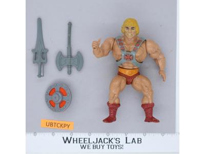 He-Ma 100% Complete Masters of the Universe MOTU 1982 Mattel Vintage Figure