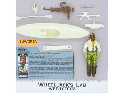 Stalker V2 100% Complete G.I. Joe 1989 Hasbro Vintage Action Figure