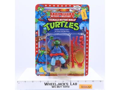 Yankee Doodle Raph Military 2 Teenage Mutant Ninja Turtles TMNT MOSC UNPUNCHED