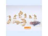Lot of 12 Tan Infantrymen and CannoCivil War 1/32 Scale CTS Toy Soldiers NEW