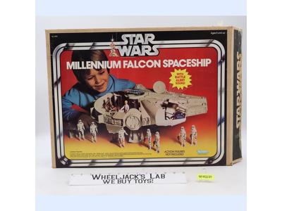 Millennium Falcon WORKS 100% Complete W/ Insert Star Wars 1979 Kenner Vehicle