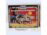 Millennium Falcon WORKS 100% Complete W/ Insert Star Wars 1979 Kenner Vehicle