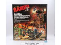 S.A.V.A.G.E. Strike Headquarters Rambo 1985 Coleco Playset NEW MISB SEALED