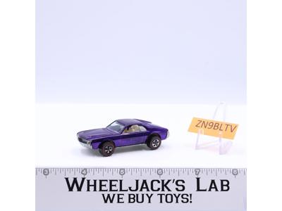Custom AMX Purple 1969 Redline Hot Wheels Mattel Vintage RL NICE!