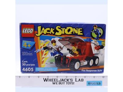 #4605 Fire Response SUV Jack Stone 2001 Lego NEW SEALED