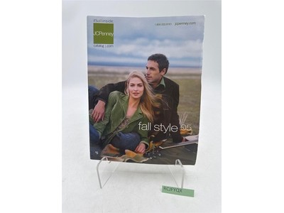 JC Penney Fall Style 2005 Advertising Catalog Vintage Home & Fashion Classic