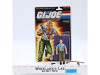 Chuckles V1 100% Complete W/ 34 Cardback & Bubble GI Joe 1987 Hasbro Vintage