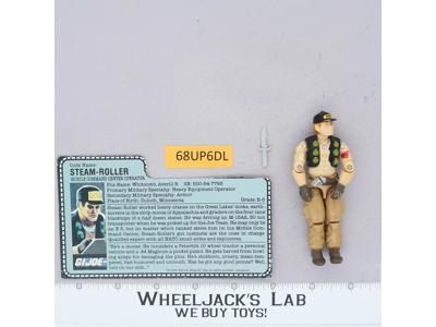 Steam-Roller V1 100% Complete 1987 G.I. Joe Hasbro Vintage Action Figure