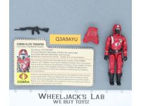 Crimson Guard V1 HOLLOW 100% Complete G.I. Joe 1985 Hasbro Vintage Action Figure