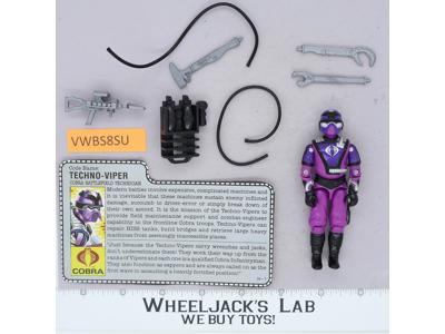 Techno-Viper V1 100% Complete 1987 G.I. Joe Hasbro Vintage Action Figure