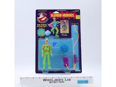 Egon Spengler Slimed Hereoes The Real Ghostbusters 1986 Kenner Figure NEW SEALED
