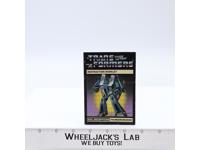 Thundercracker Instructions Manual Booklet 1984 Hasbro G1 Transformers Vintage