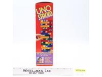 UNO STACKO w/ UNO Cube Numbers & Colors 1994 Mattel NEW MIB Contents Sealed