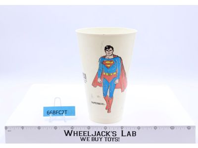 Superman DC Comics 1978 Pepsi Collector Plastic Cup