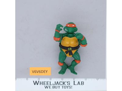 Michaelangelo HARD HEAD Teenage Mutant Ninja Turtles TMNT 1988 Playmates Vintage