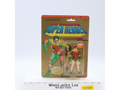 Robin KARATE CHOP DC Comics Super Heroes 1989 Toy Biz Action Figure NEW MOSC