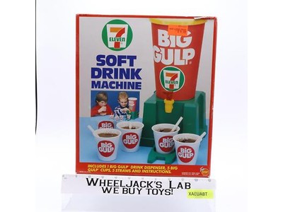 Big Gulp Soft Drink Machine 7-Eleven 1990 Fun Stop NEW SEALED