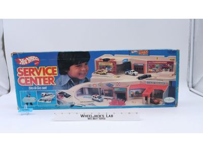 Sto & Go Service Center Set Hot Wheels 1979 Mattel Toy Car Playset