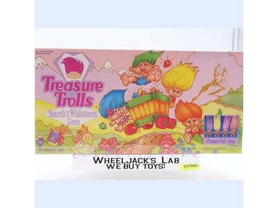 Treasure Trolls Search for the Wishstones Game 1992 Pressman NEW MISB SEALED
