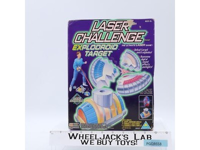Laser Challenge Game Explodroid Target #80527 1997 Toymax NEW MISB Sealed