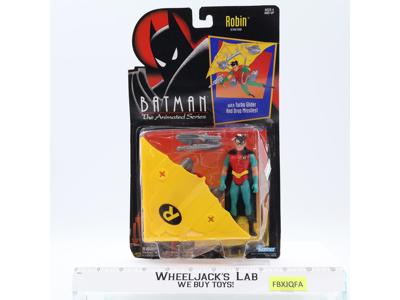 Robin Turbo Glider Batman Animated Series 1992 Kenner Action Figure MOSC SEALED