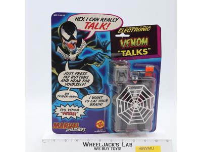Electronic Venom Talks Marvel Superheroes 1991 Toybiz Action Figure NEW MOSC
