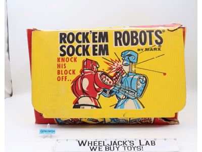 Rock Em Sock Em Robots Original 1960s Marx Vintage Action Figure