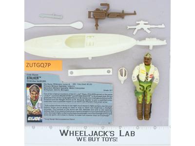 Stalker V2 100% Complete G.I. Joe 1989 Hasbro Vintage Action Figure