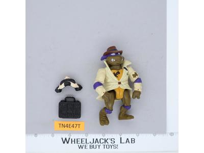 Undercover Donatello Teenage Mutant Ninja Turtles TMNT 1990 Playmates Figure