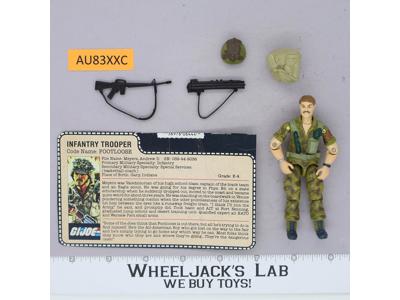 Footloose V1 100% Complete G.I. Joe 1985 Hasbro Vintage Action Figure