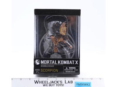 Scorpion Mortal Kombat X 2015 Mezco Toys Bobblehead NEW SEALED