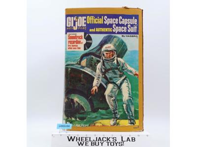 Official Space Capsule W/Box & Figure GI Joe 1966 Hasbro Action Figure Vehicle