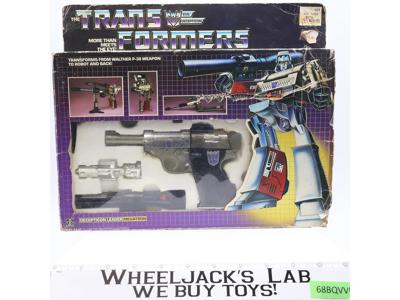 Megatron 100% Complete W/BOX & INSERT G1 Transformers Hasbro 1984 Figure