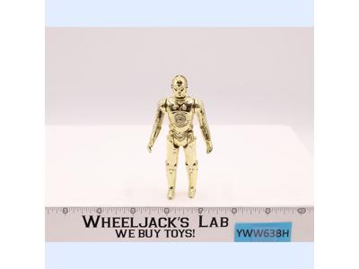 C-3PO DARK GOLD Complete Star Wars 1977 Kenner Vintage Action Figure NO REPRO