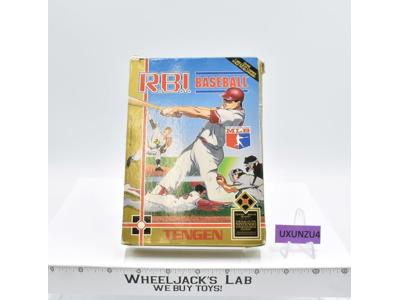 R.B.I. Baseball MLB Tengen 1986 Nintendo NES Complete W/Poster