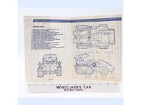 Snow Cat 1985 ORIGINAL Instructions Blueprints G.I. Joe Hasbro Action Figure