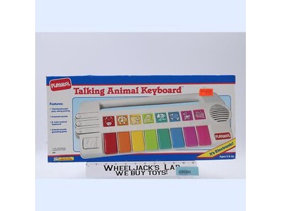 Talking Animal Electronic Keyboard #626 1991 Playskool Vintage NEW MIB