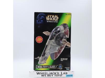 Boba Fett's Slave 1 Star Wars POTF 1996 Kenner Vehicle NEW MIB