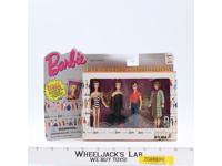 #711-0 Barbie 4 Keychain Set 1996 Mattel Basic Fun NEW