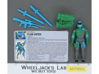 Flak-Viper V1 100% Complete G.I. Joe 1992 Hasbro Vintage Action Figure