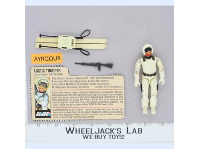 Snow Job V1 100% Complete G.I. Joe 1983 Hasbro Vintage Action Figure