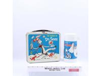 The World of Dr. Seuss Lunch Box 1970 Aladdin Vintage Tin w/ THERMOS