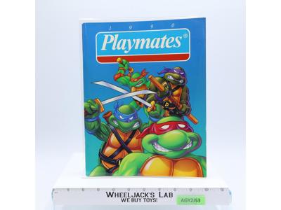 TMNT Turtles Playmates 1990 Toy Fair Catalog Dick Tracy Barnyard Commandos