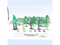 Lot of Plastic Trees Bushes Rocks for Toy Soldiers CTS Outdoor Accessories